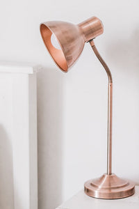 Copper Side Lamp